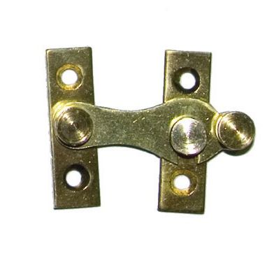 ALDABA PUERTA CORREDERA LATON 80mm DCHA