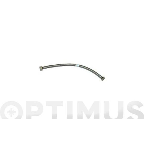 CONEXION FLEXIBLE ACERO INOX M1/2-H3/8-35
