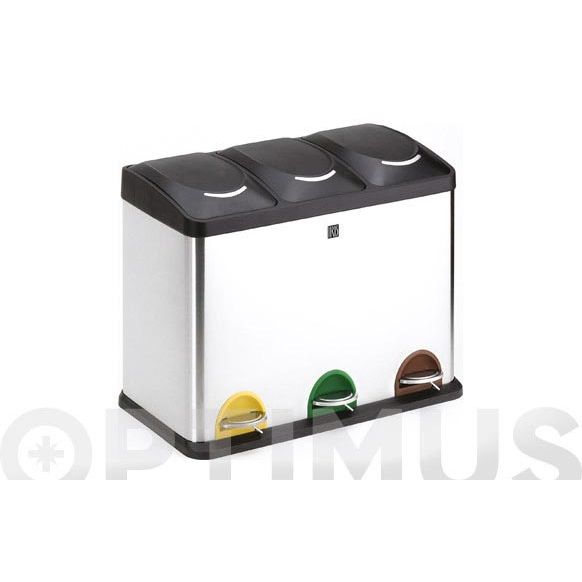 CUBO RECICLAJE 3 COMPART.IRIS 2399-I 45 L.