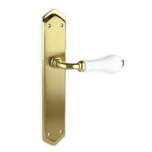 JGO. MAN. PORCELANA BLANCA C/PLACA PB 9510103